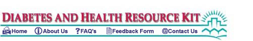 Diabetes and Health Resource Kit Banner