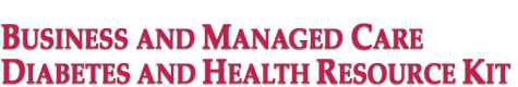 NDEP - Business and Managed Care Diabetes and Health Resource Kit